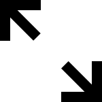 Arrow Left Up Right Down 374 SVG Icon